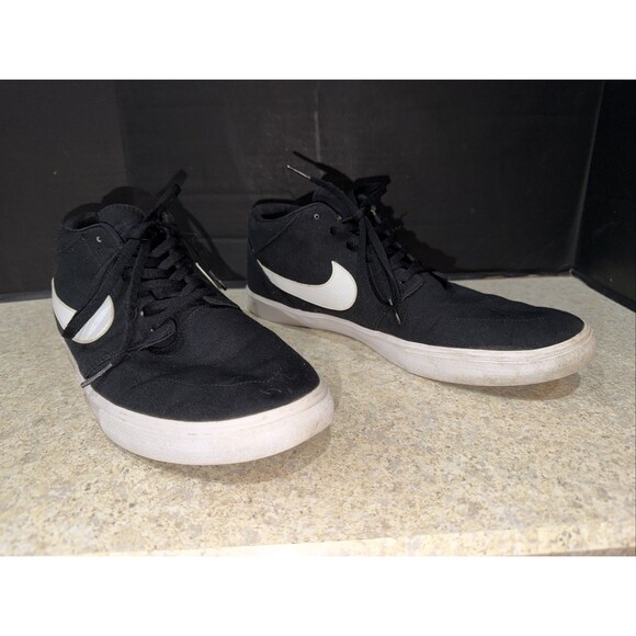 Nike Other - Nike SB Portmore 2 Solarsoft AQ7728-002 Black Shoes Sneakers Size 13